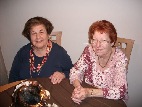 Edith Erbrich with Agnes 6 October 2017